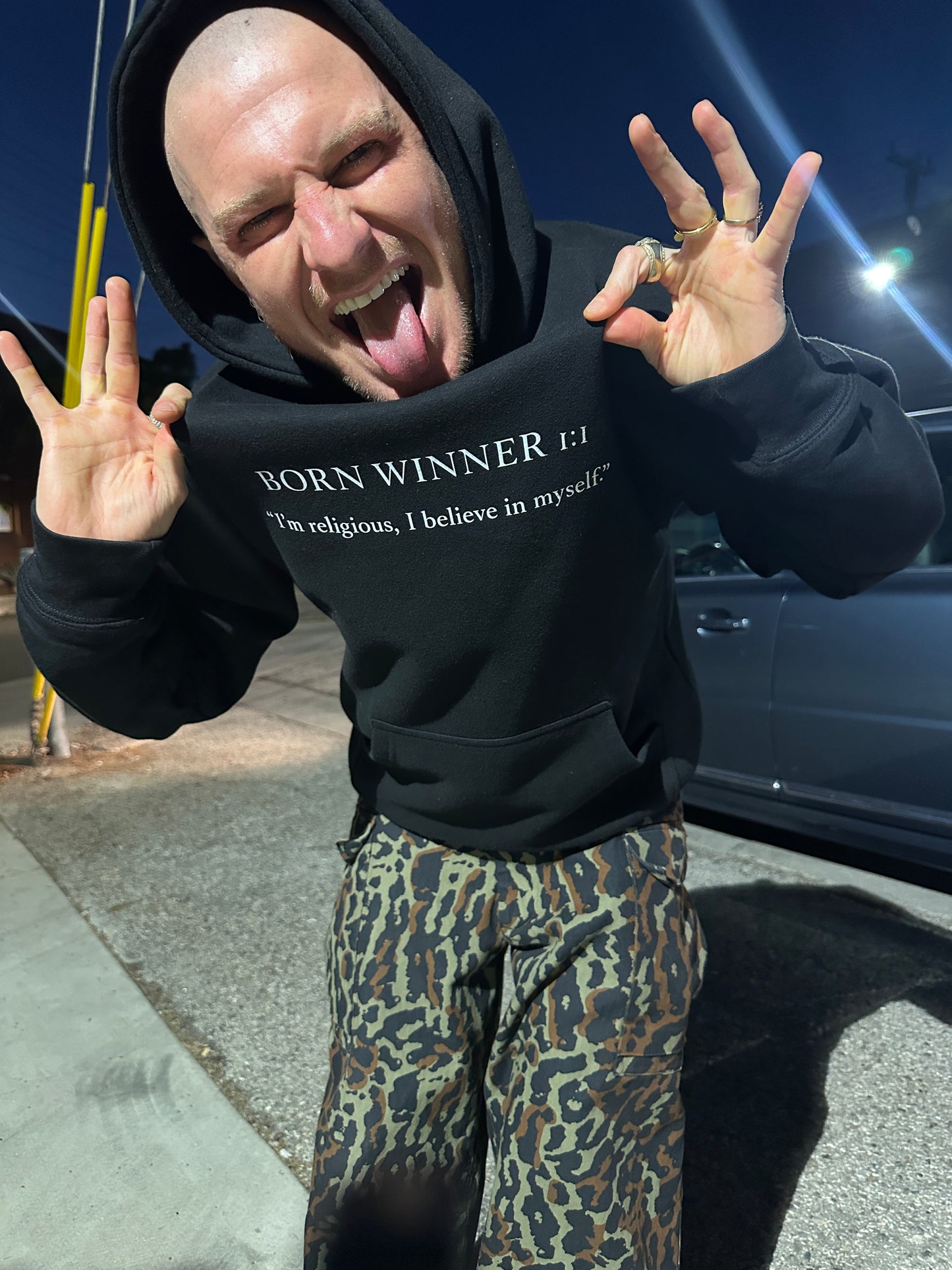 BORN WINNER 1:1 HOODIE