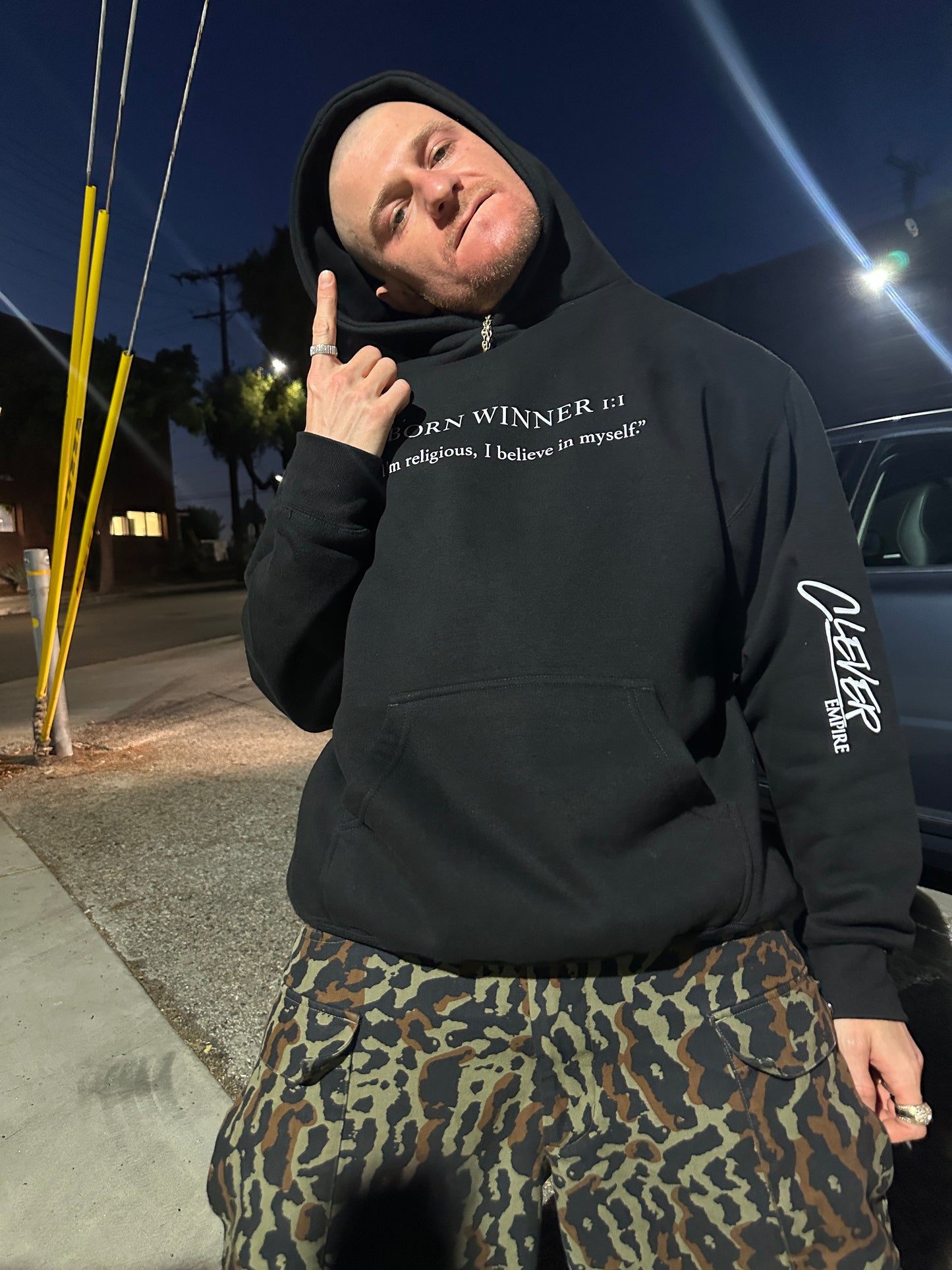 BORN WINNER 1:1 HOODIE